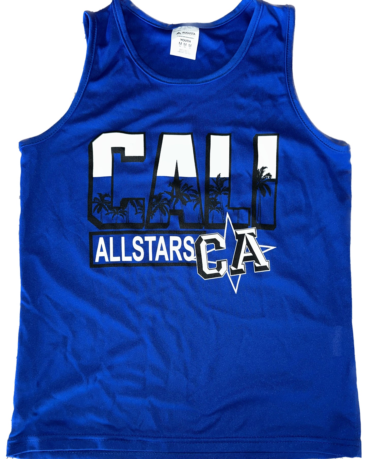 Blue CALI Tank Top