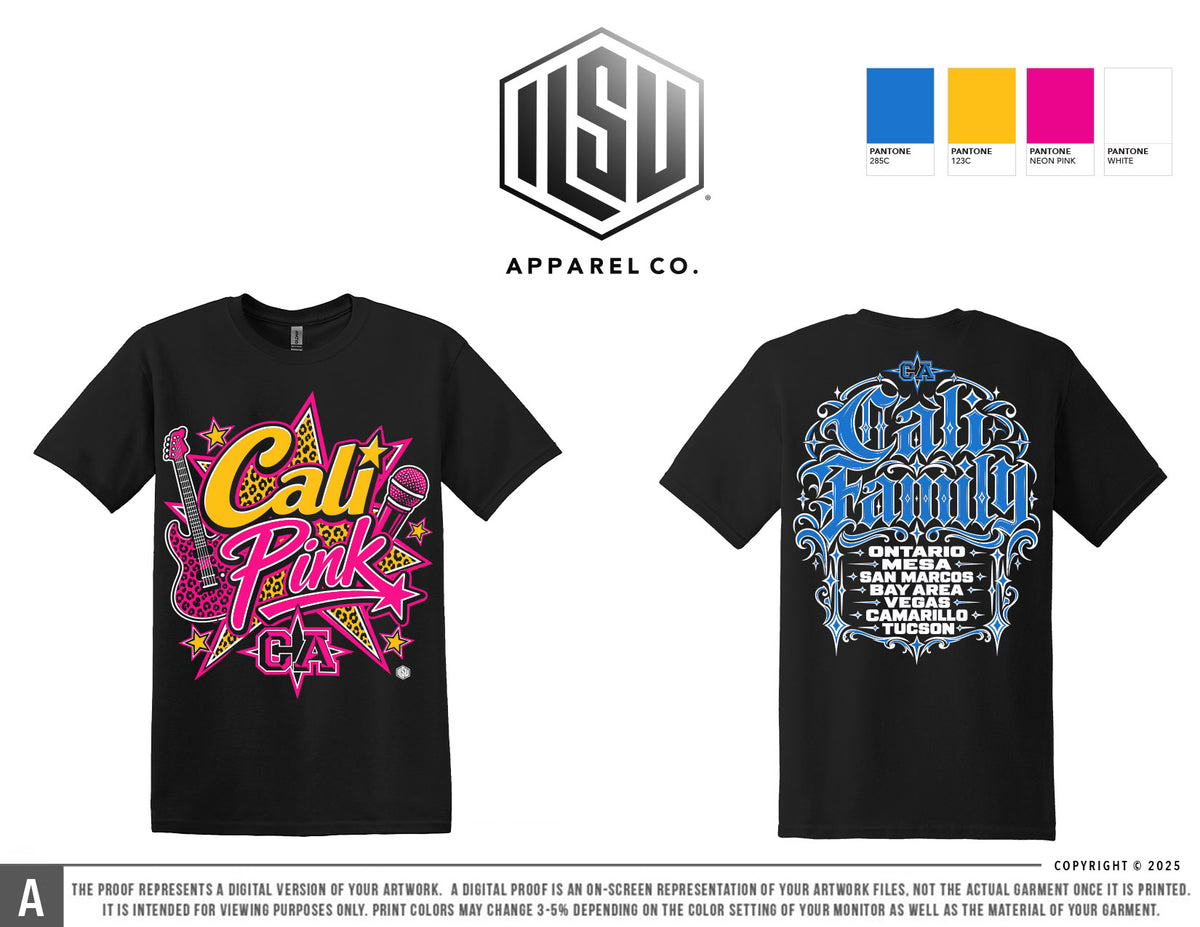 Team T-Shirt 2627 - Camarillo