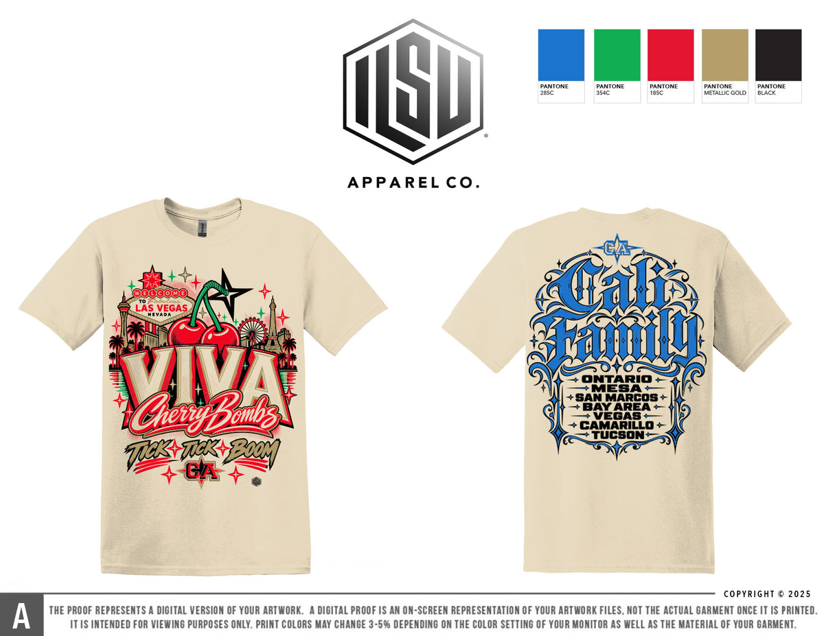 Team T-Shirt 2627 - Vegas