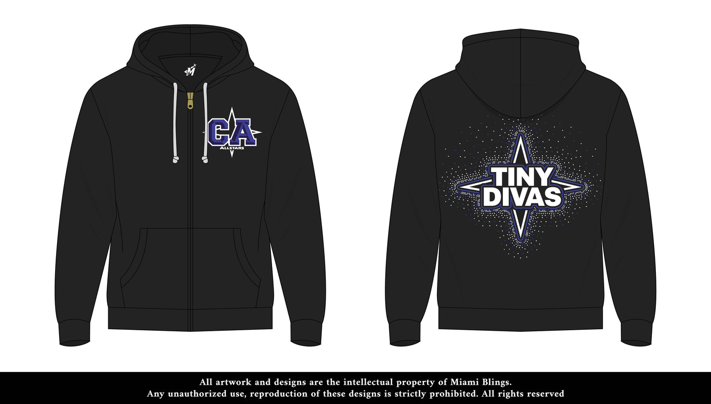 Tiny Divas Zip Up - San Marcos 26-27