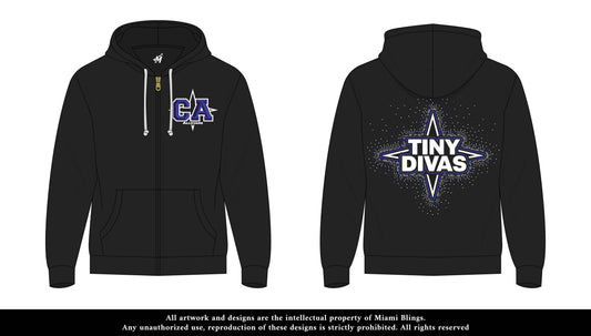 Tiny Divas Zip Up - San Marcos 26-27