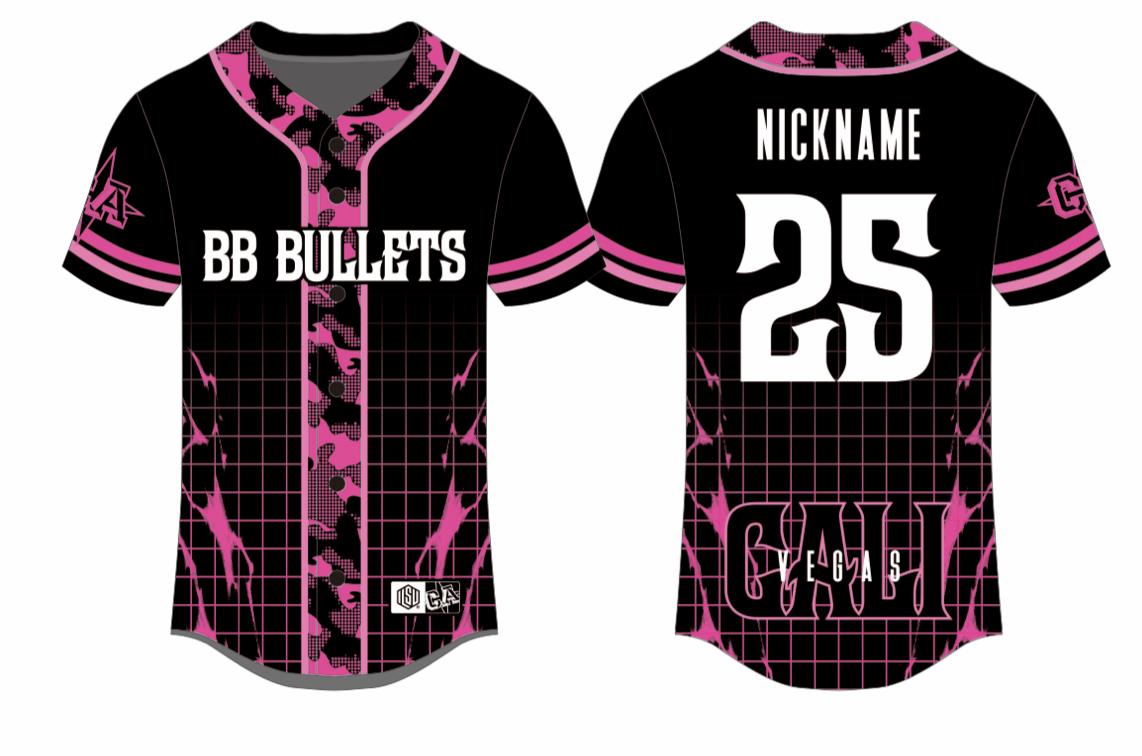 Sublimated Team Baseball Jersey 25-26 (Las Vegas)