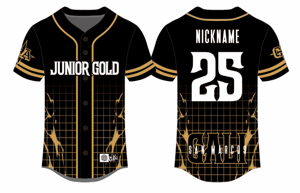 Sublimated Team Baseball Jersey 25-26 (San Marcos)