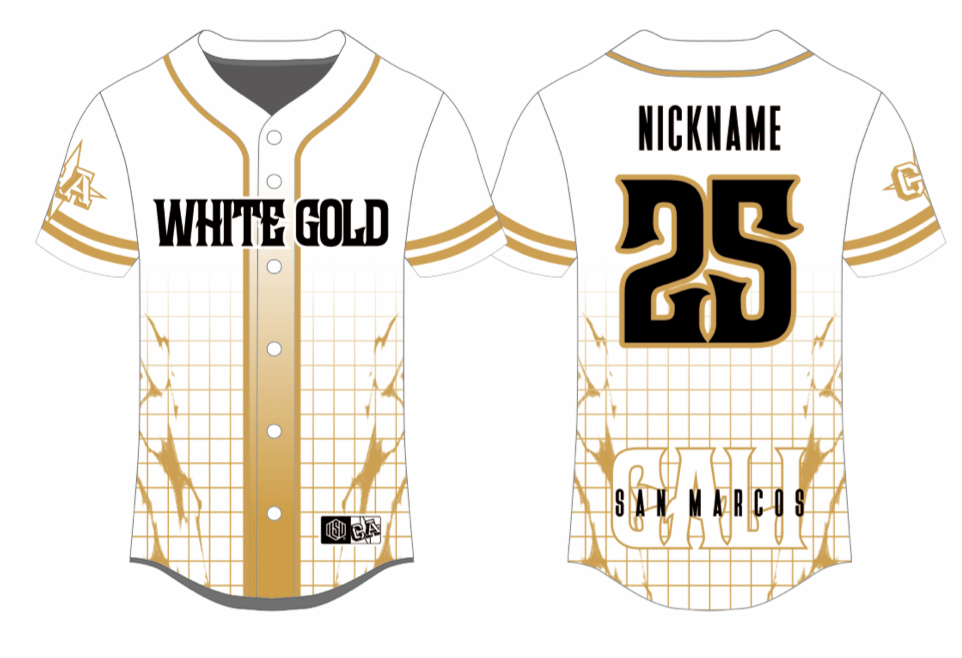 Sublimated Team Baseball Jersey 25-26 (San Marcos)