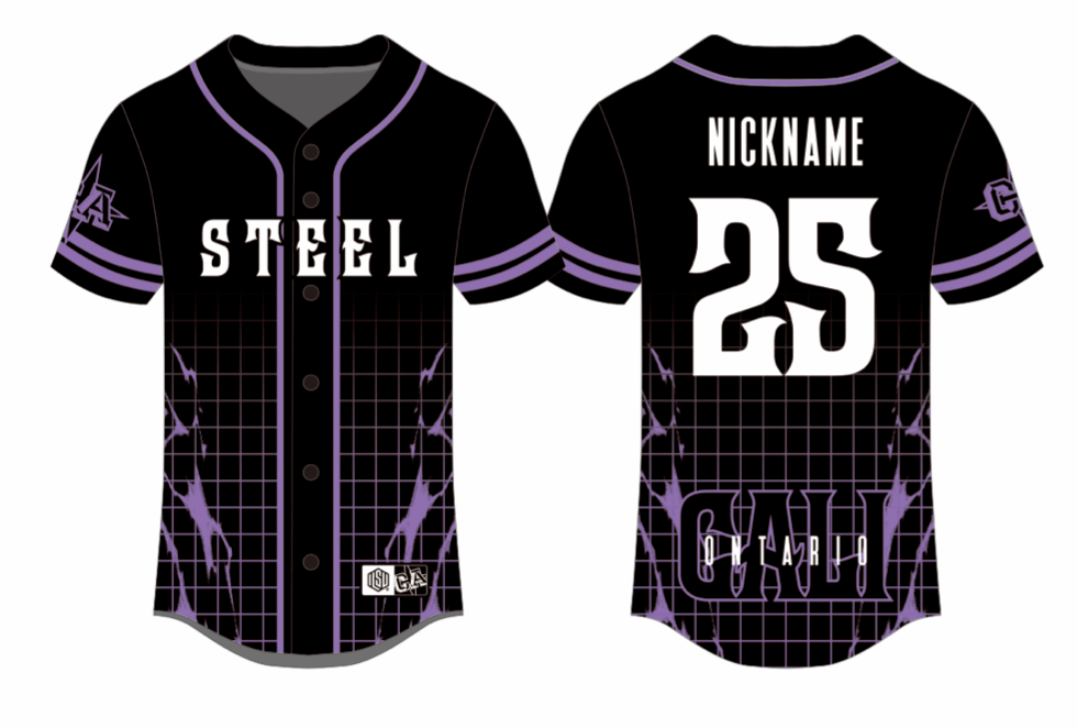 Sublimated Team Baseball Jersey 25-26 (Ontario)