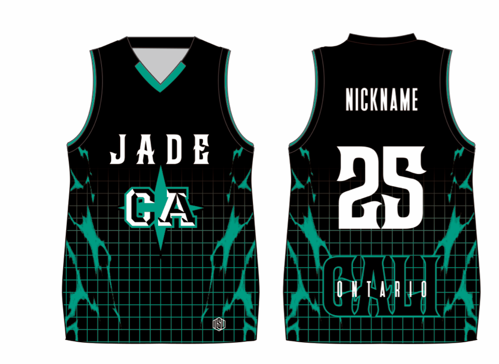 Team Basketball Jersey 25-25 (Ontario)