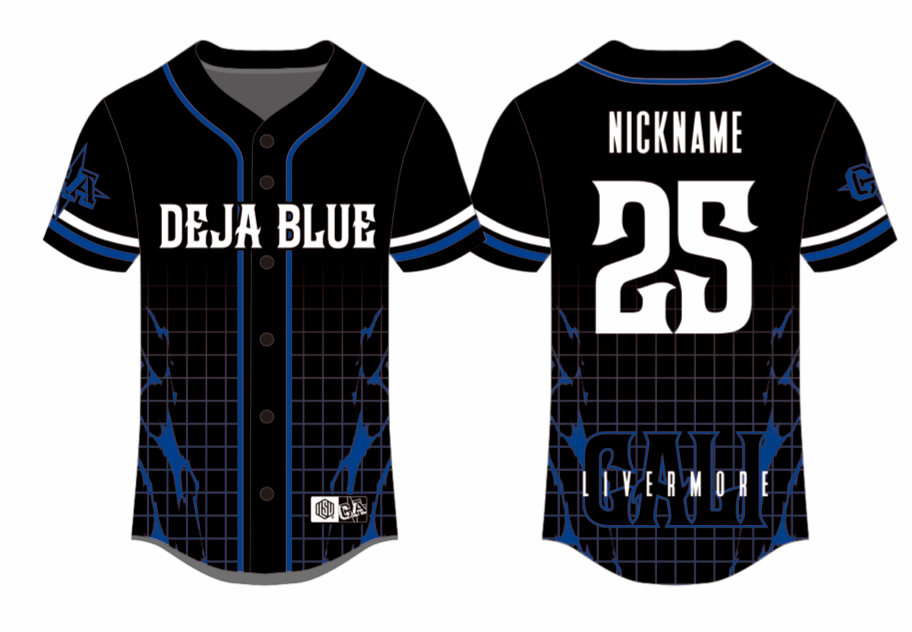Sublimated Team Baseball Jersey 25-26 (Livermore)