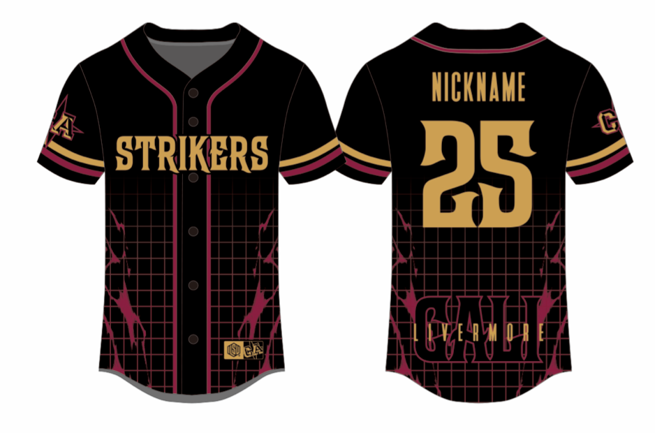 Sublimated Team Baseball Jersey 25-26 (Livermore)