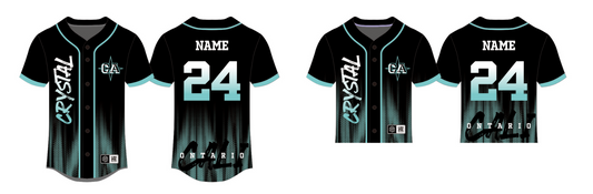 Sublimated Team Baseball Jersey 24-25 (Ontario)