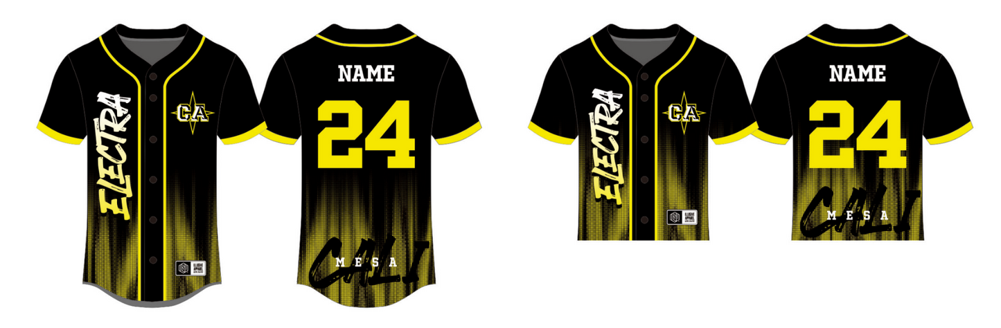 Sublimated Team Baseball Jersey 24-25 (Mesa)