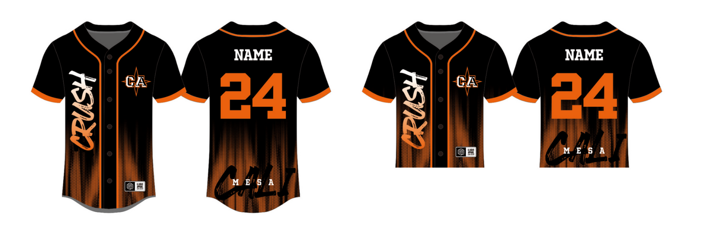 Sublimated Team Baseball Jersey 24-25 (Mesa)