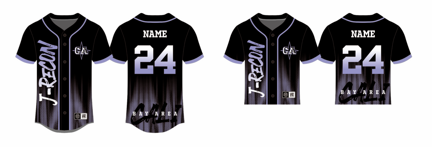 Sublimated Team Baseball Jersey 24-25 (Livermore)