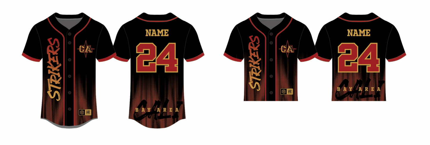 Sublimated Team Baseball Jersey 24-25 (Livermore)