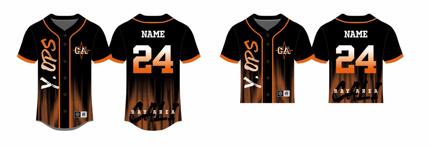 Sublimated Team Baseball Jersey 24-25 (Livermore)