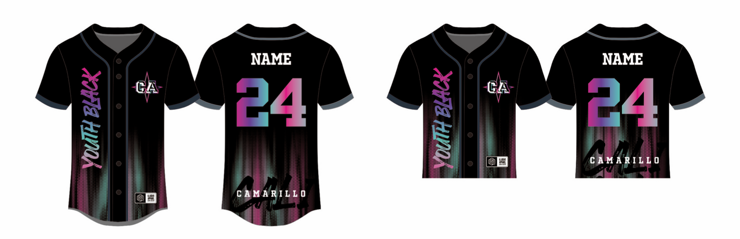 Sublimated Team Baseball Jersey 24-25 (Camarillo)