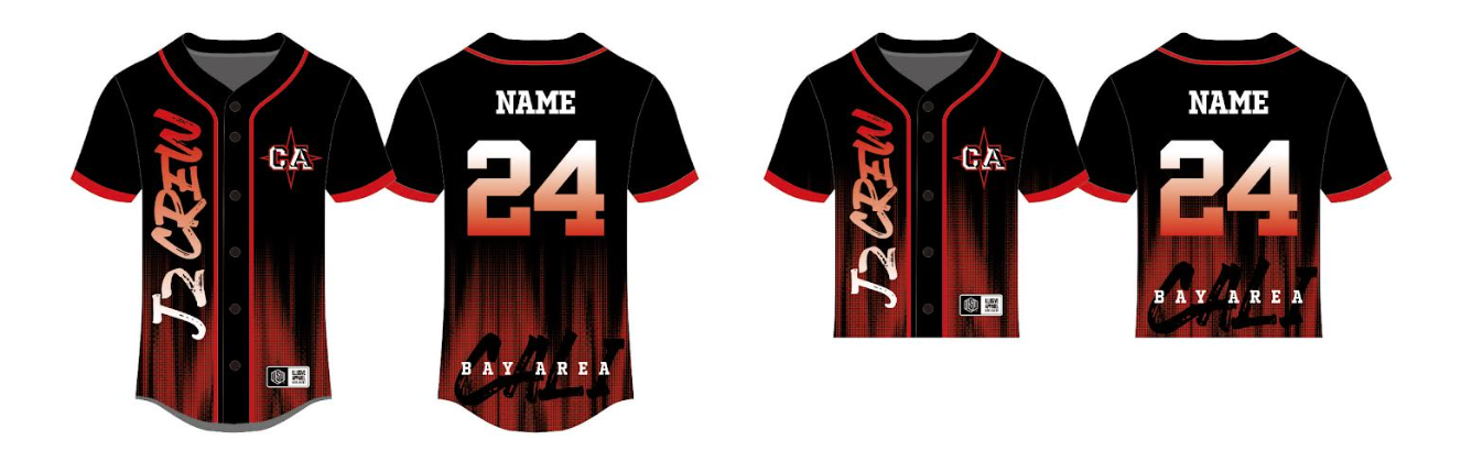 Sublimated Team Baseball Jersey 24-25 (Livermore)