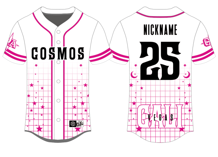 Sublimated Team Baseball Jersey 25-26 (Las Vegas)