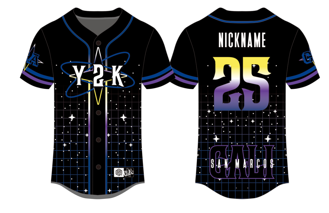 Sublimated Team Baseball Jersey 25-26 (San Marcos)