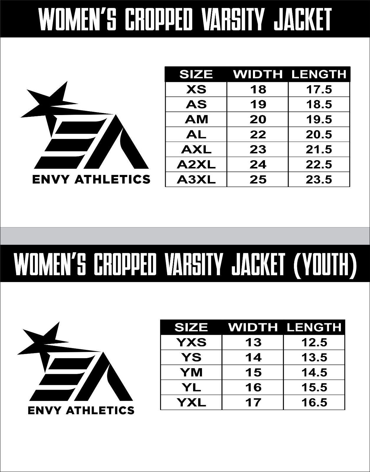 Varsity Jacket (Crop Length) - Pre Order