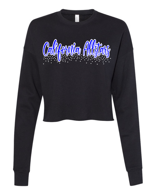 Heather Blue T-Shirt with California Allstars Bling & Vinyl
